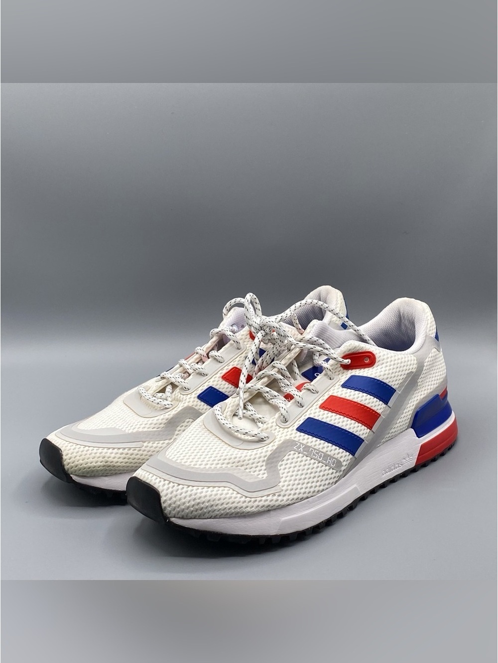 ADIDAS Shoes ZX 750 White COLLEGIATE ROYAL RED Running